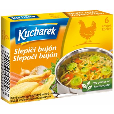 Kucharek Slepičí bujón 60 g – Zbozi.Blesk.cz