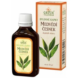 Grešík Medvědí česnek bylinné kapky 50 ml