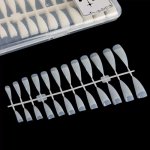 Starnails Tipy Natural tvar mandle dlouhé dl l pl 240ks – Zboží Mobilmania