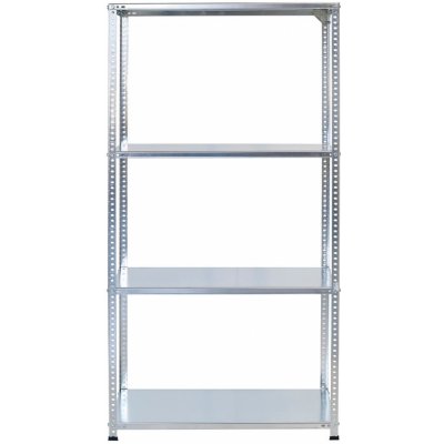 Majster Regál 150 x 60 x 30 cm 4 police zinek – Hledejceny.cz