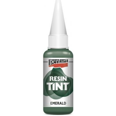 Pentart barva do pryskyřice krycí 20 ml smaragdová – Sleviste.cz