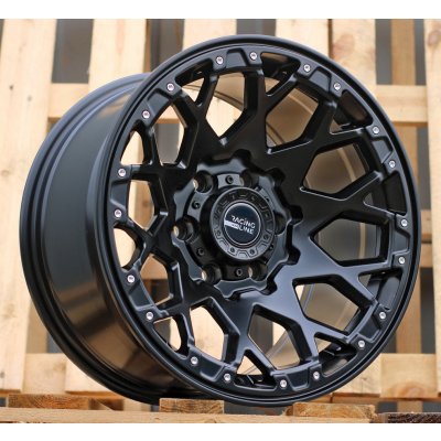 Racing Line B1108 9x17 6x139,7 ET-6 black half matt