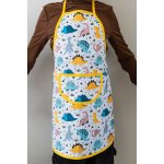 Polášek Dětská bavlněná zástěra s motivem Dinosaurus – Sleviste.cz