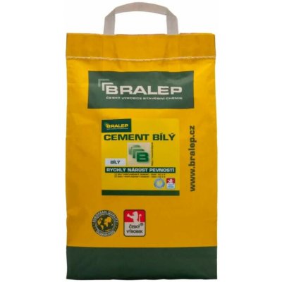 Bílý portlandský cement CEM I 52,5 R BRALEP – Hledejceny.cz