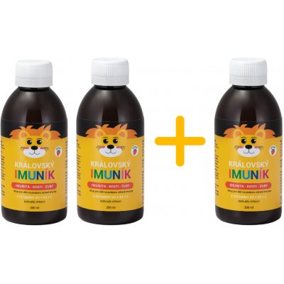 Kralovstvizdravi.cz 2+1 Královský Imuník Vitamín D3 + K2 + C 200 ml – Zboží Mobilmania