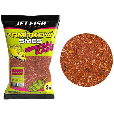 Jet Fish Krmítková směs Speciál Kapr 3kg Jahoda – Zboží Mobilmania