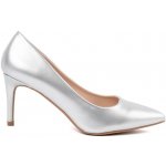 Seastar Exkluzívní lodičky dámské stříbrné na jehlovém podpatku – Sleviste.cz