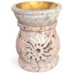 Goloka aroma lampa s kamenem 8 cm – Zbozi.Blesk.cz