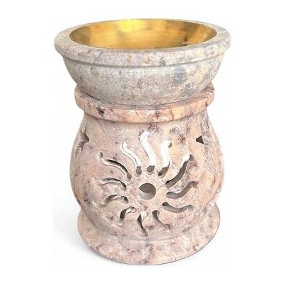 Goloka aroma lampa s kamenem 8 cm – Zbozi.Blesk.cz