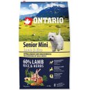 Krmivo pro psa Ontario Senior Mini Lamb & Rice 6,5 kg