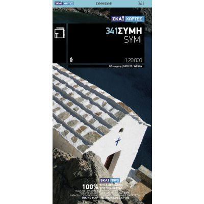 Symi 1:20.000 turistická mapa