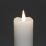 Konstsmide LED svíčka krémová barva světla jantar Ø5cm 2ks 1887-185 – Hledejceny.cz