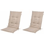 LIVARNO home Sevilla, béžová, 113 x 50 x 7 cm, 2 kusy – Zboží Dáma