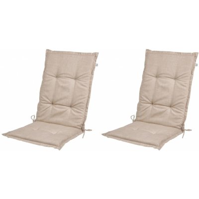 LIVARNO home Sevilla, béžová, 113 x 50 x 7 cm, 2 kusy – Zboží Dáma