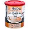 Konzerva pro psy Max Adult 1/2 kuřete s vemínkem 800 g