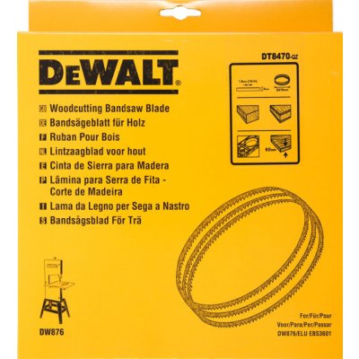 DeWALT DT8470 pilový pás pro DW739 na dřevo a plasty vyřezávací 4mm – Hledejceny.cz
