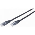 Gembird PP12-1M/BK Kabel UTP Cat5e Patch, 1m, černý – Zboží Mobilmania