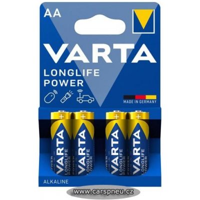 Varta Longlife Power AA 4 ks 04906 121 414 – Hledejceny.cz