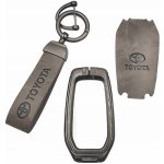 Klíčenka 3v1 TOYOTA POUZDRO na klíček dálkové ovládání kožená COROLLA AVENSIS RAV4 – Zboží Dáma