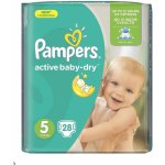 Pampers Active Baby 5 28 ks – Hledejceny.cz