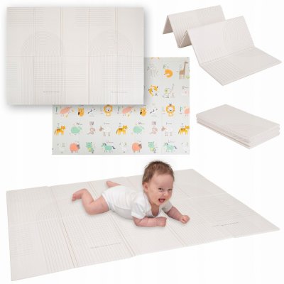 KiddyMoon Vzdělávací podložka oboustranná pěnová vícebarevná – Zboží Dáma