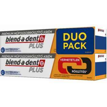 Blend-a-dent Plus fixační krém na zubní náhradu 2 x 40 g