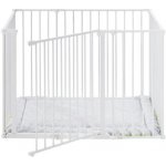 Babydan Square playpen bílá + matrace – Zboží Dáma