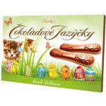 Carla Čokoládové jazýčky mléčné velikonoce 100 g – Hledejceny.cz