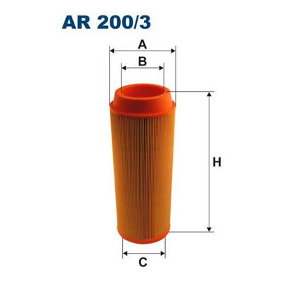 Vzduchový filtr FILTRON AR 200/3 – Hledejceny.cz