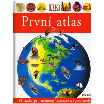 První atlas - Dětský obrázkový atlas zemí celého světa – Zboží Mobilmania