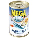 Mega Sardinky v oleji 155 g – Zboží Dáma