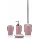 Kela WC štětka LINDANO keramika růžová 45 cm KL-20334 – Hledejceny.cz