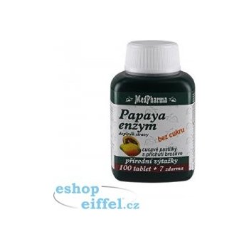 MedPharma Papaya enzym chew. 107 tablet