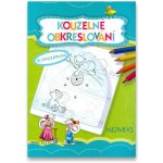 Omalovánky obkreslování hádanky a samolepky – Hledejceny.cz
