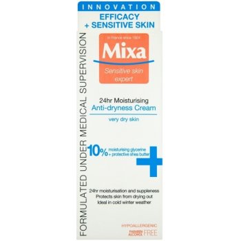 Mixa Moisturizing Anti-Dryness Cream vyživující krém proti vysušování 10% 50 ml