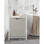 Houseland File 65 l bílo-šedý – Zboží Dáma