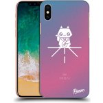 Pouzdro Picasee silikonové Apple iPhone X/XS - Mirai - Maneki Neko čiré – Sleviste.cz