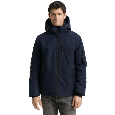 Tom Tailor pánská zimní bunda 1047039 10668 modrá – Sleviste.cz