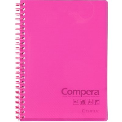 Comix Poznámkový blok Compera A4 Růžová – Zboží Živě