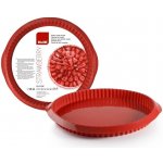 Silikonová forma na koláč 28x3cm červená Ibili – Zboží Mobilmania
