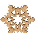 Naše galanterie Sněhová vločka L 3cm – Hledejceny.cz