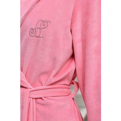 L&L Dámský župan 2620 velur Starorůžová – Hledejceny.cz