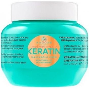 Kallos Keratin Mask Keratinová maska s mléčnými proteiny 275 ml