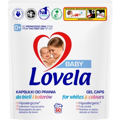 Lovela Baby gelové kapsle na praní 60 PD – Sleviste.cz