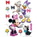 AG Design DK 1768 Samolepka na zeď Disney Minnie a Daisy rozměry 65 x 85 cm – Sleviste.cz