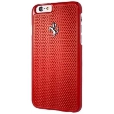 Pouzdro Ferrari - Perforated Aluminium Hard Case Apple iPhone 6/6s- Red – Zbozi.Blesk.cz