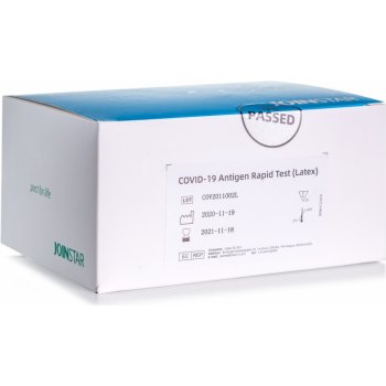 JoinStar Biomedical Technology COVID-19 Antigen Rapid Test Latex 25 ks