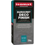 ISOMAT DUROCRET–DECO FINISH Mikrocementová dekorativní jemně zrnitá stěrka, sv. šedá, 25 kg – HobbyKompas.cz