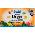 Swirl vonné ubrousky do sušičky Tropical 40 ks – Hledejceny.cz