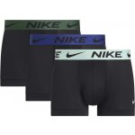 Nike TRUNK 3PK Pánské spodní prádlo černá – Zboží Dáma